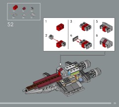 LEGO 75404 instructions page 35 – build guide