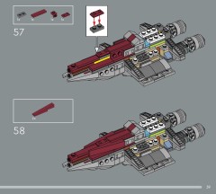 LEGO 75404 instructions page 39 – build guide