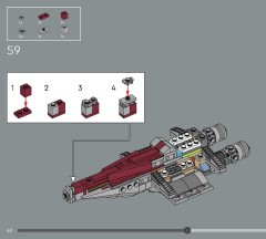 LEGO 75404 instructions page 40 – build guide
