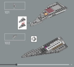 LEGO 75404 instructions page 61 – build guide
