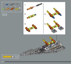 LEGO 75404 instructions page 62 – build guide