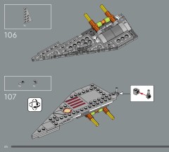 LEGO 75404 instructions page 64 – build guide