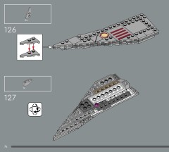 LEGO 75404 instructions page 74 – build guide