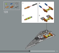 LEGO 75404 instructions page 75 – build guide