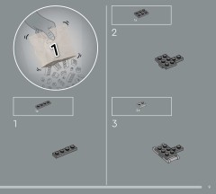 LEGO 75404 instructions page 9 – build guide