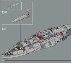 LEGO 75405 instructions page 102 – build guide