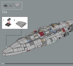 LEGO 75405 instructions page 106 – build guide