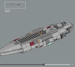 LEGO 75405 instructions page 111 – build guide