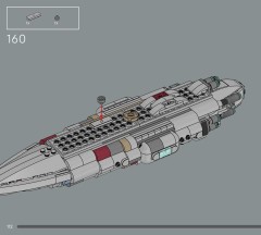 LEGO 75405 instructions page 112 – build guide