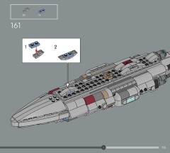 LEGO 75405 instructions page 113 – build guide