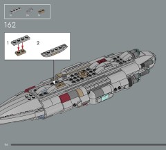 LEGO 75405 instructions page 114 – build guide