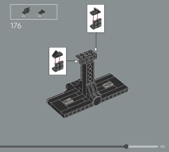 LEGO 75405 instructions page 123 – build guide