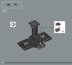 LEGO 75405 instructions page 128 – build guide