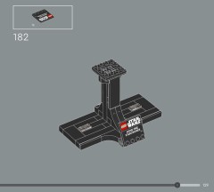 LEGO 75405 instructions page 129 – build guide