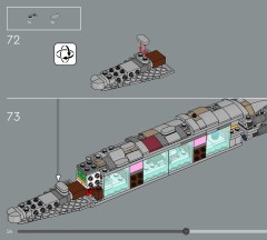 LEGO 75405 instructions page 54 – build guide