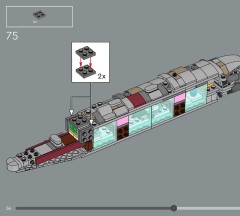 LEGO 75405 instructions page 56 – build guide