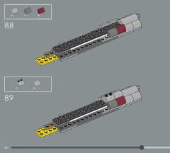 LEGO 75405 instructions page 64 – build guide