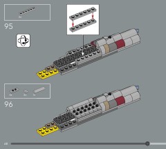 LEGO 75405 instructions page 68 – build guide