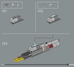 LEGO 75405 instructions page 70 – build guide