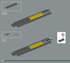 LEGO 75405 instructions page 84 – build guide