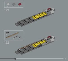 LEGO 75405 instructions page 85 – build guide