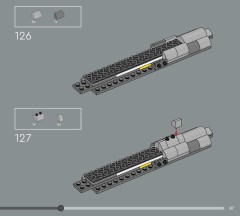 LEGO 75405 instructions page 87 – build guide