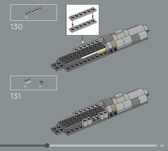 LEGO 75405 instructions page 89 – build guide