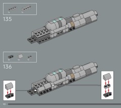 LEGO 75405 instructions page 92 – build guide