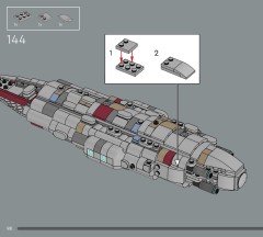 LEGO 75405 instructions page 98 – build guide