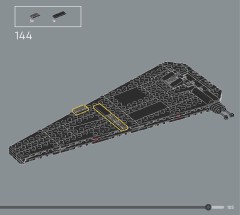 LEGO 75406 instructions page 105 – build guide