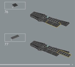 LEGO 75406 instructions page 51 – build guide