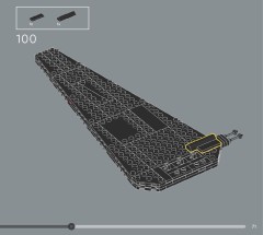 LEGO 75406 instructions page 71 – build guide