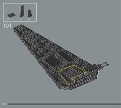 LEGO 75406 instructions page 72 – build guide