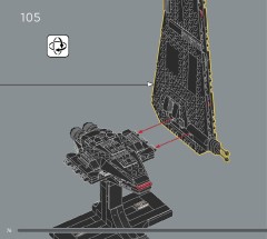 LEGO 75406 instructions page 76 – build guide