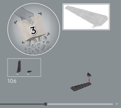 LEGO 75406 instructions page 77 – build guide