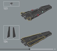 LEGO 75406 instructions page 85 – build guide