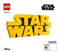LEGO 75407 instructions page 1 – build guide