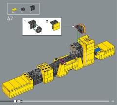 LEGO 75407 instructions page 49 – build guide