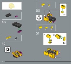 LEGO 75407 instructions page 50 – build guide