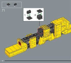 LEGO 75407 instructions page 68 – build guide