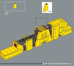 LEGO 75407 instructions page 69 – build guide