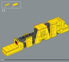 LEGO 75407 instructions page 70 – build guide