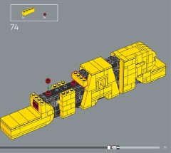 LEGO 75407 instructions page 71 – build guide