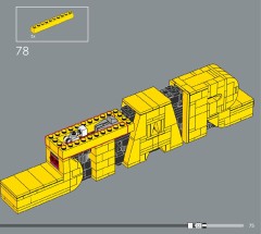 LEGO 75407 instructions page 75 – build guide