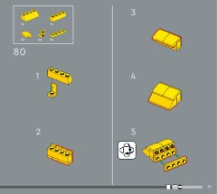 LEGO 75407 instructions page 77 – build guide