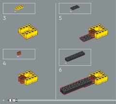 LEGO 75407 instructions page 8 – build guide