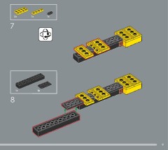LEGO 75407 instructions page 9 – build guide