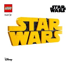 LEGO 75407 instructions page 1 – build guide