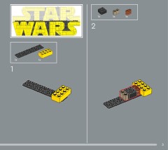 LEGO 75407 instructions page 3 – build guide