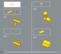 LEGO 75407 instructions page 41 – build guide